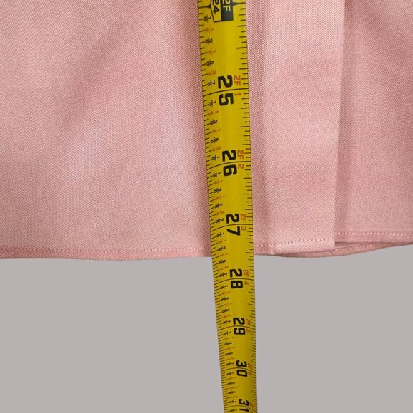 UNTUCKit Coral Toscano Shirt Men’s Size 16 L Long Sleeve Flip Cuff Style #13134 - Picture 12 of 12